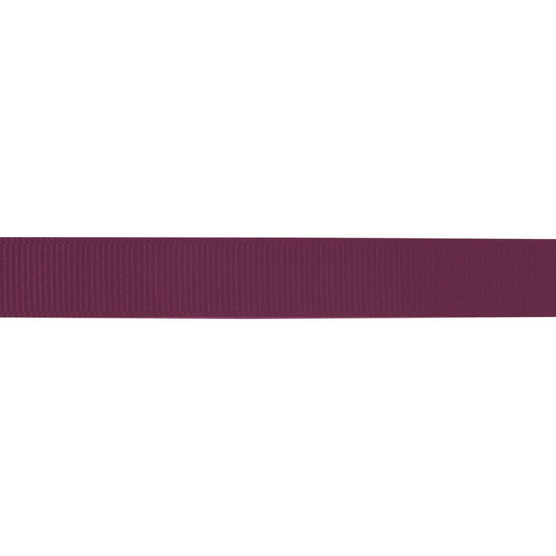 7/8" Textured Grosgrain Ribbon | Burgundy (277) | 100 Yard Roll