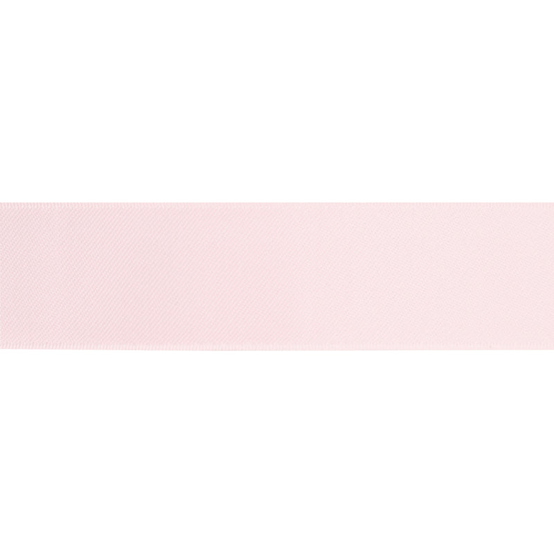 2" Double Face Satin Ribbon | Pearl Pink (123) | 25 Yard Roll