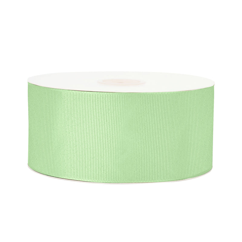 2 1/4" Textured Grosgrain Ribbon | Mint (530) | 50 Yard Roll