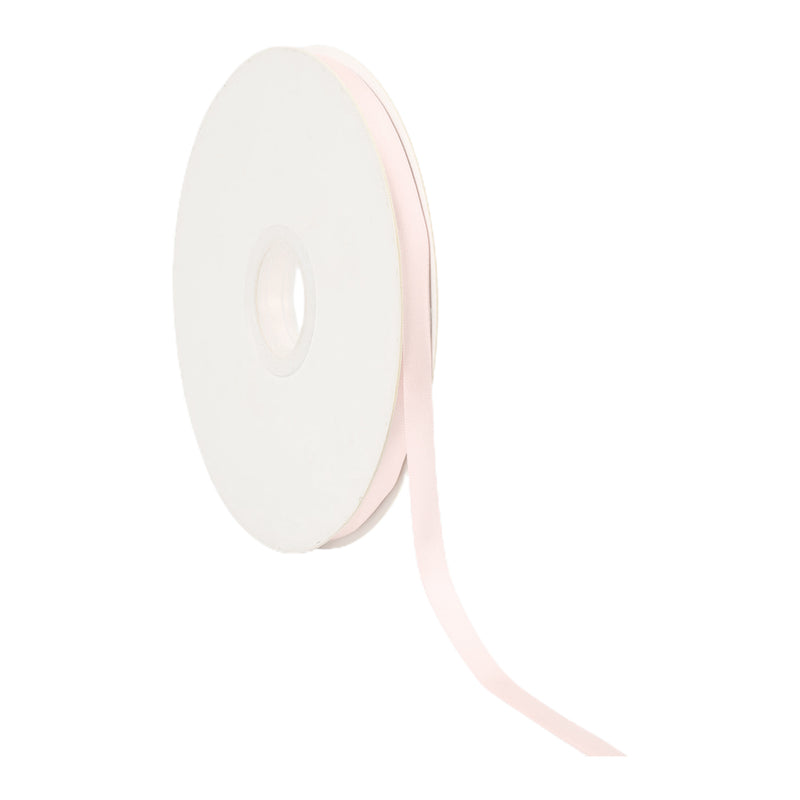 3/8" Double Face Satin Ribbon | Pearl Pink (123) | 100 Yard Roll