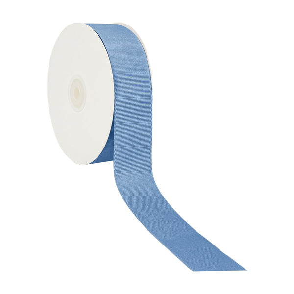 1 1/2" Textured Grosgrain Ribbon | Millenium Blue (871) | 100 Yard Roll