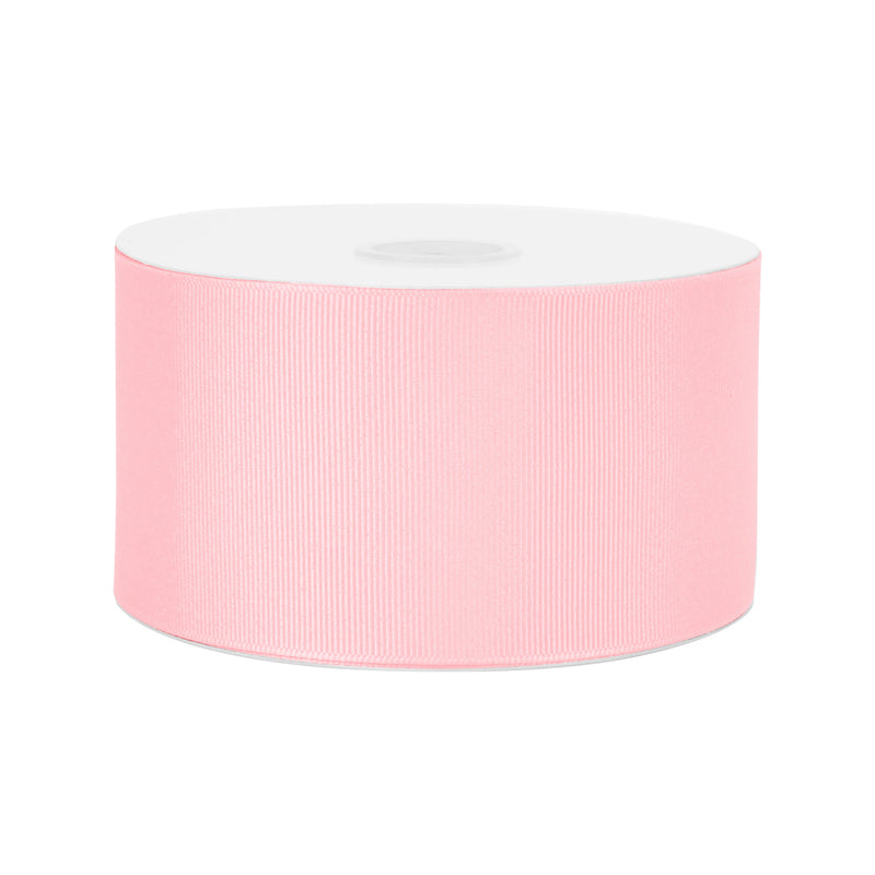 3" Textured Grosgrain Ribbon | Pink (150) | 50 Yard Roll