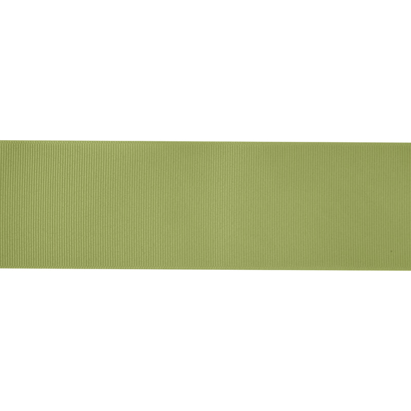 2 1/4" Textured Grosgrain Ribbon | Lemon Grass (528) | 50 Yard Roll