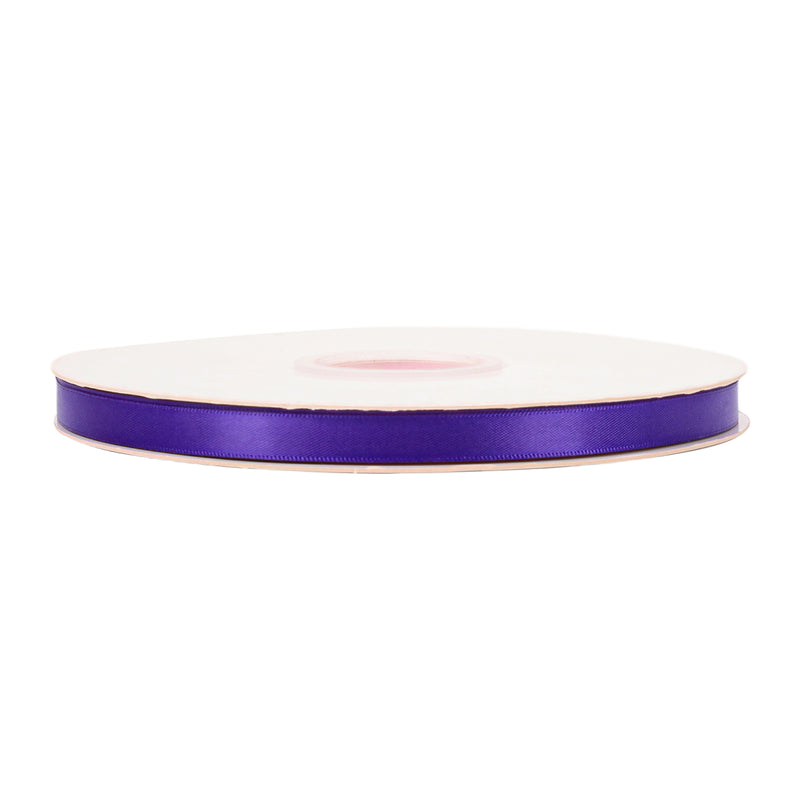 3/8" Double Face Satin Ribbon | Regal Purple (470) | 100 Yard Roll