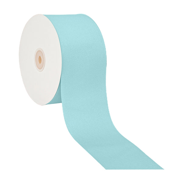 3" Textured Grosgrain Ribbon | Aqua (2314) | 50 Yard Roll