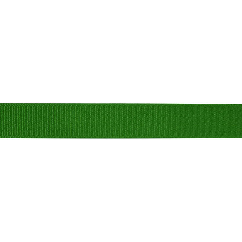 7/8" Textured Grosgrain Ribbon | Kelly Green (581) | 100 Yard Roll