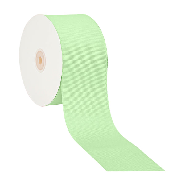 3" Textured Grosgrain Ribbon | Mint (530) | 50 Yard Roll