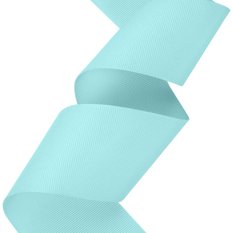 3" Textured Grosgrain Ribbon | Aqua (2314) | 50 Yard Roll