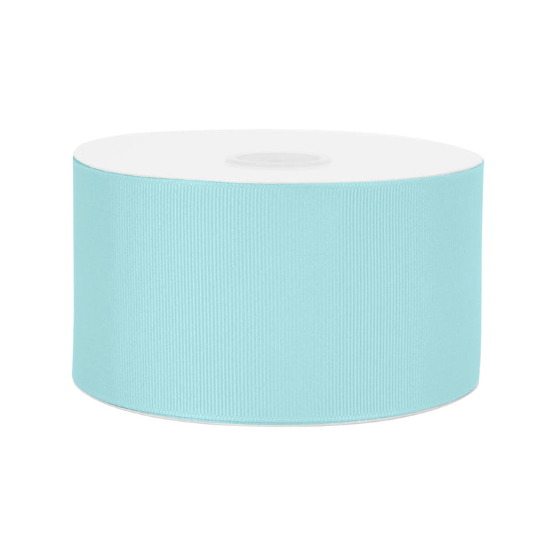 3" Textured Grosgrain Ribbon | Aqua (2314) | 50 Yard Roll