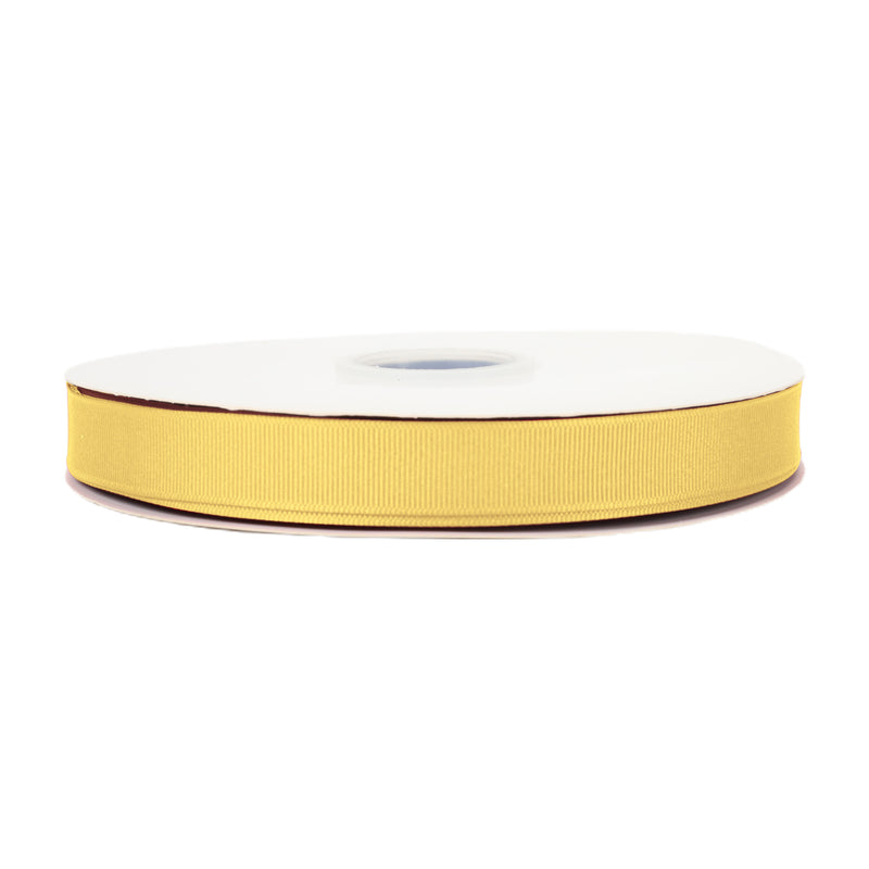 7/8" Textured Grosgrain Ribbon | Yellow Gold (660) | 100 Yard Roll