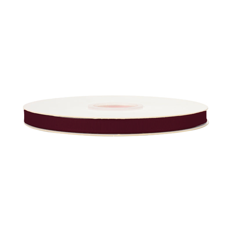 3/8" Textured Grosgrain Ribbon | Cabernet (276) | 100 Yard Roll