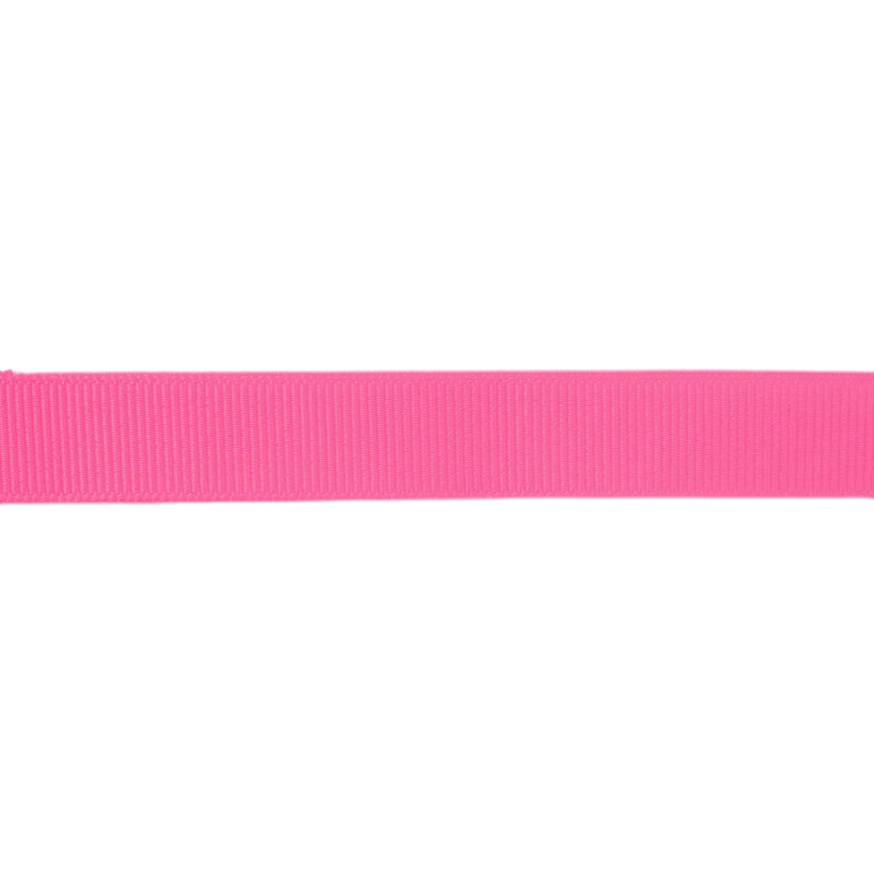 7/8" Textured Grosgrain Ribbon | Rose Pink (157) | 100 Yard Roll