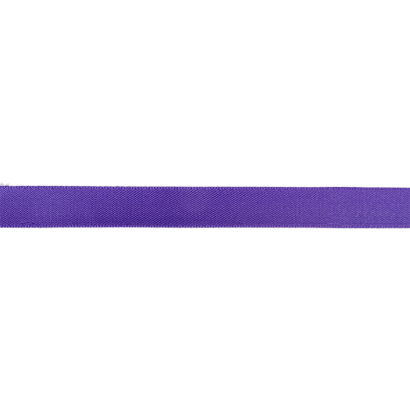 3/8" Double Face Satin Ribbon | Regal Purple (470) | 100 Yard Roll