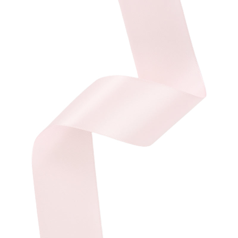 2" Double Face Satin Ribbon | Pearl Pink (123) | 25 Yard Roll