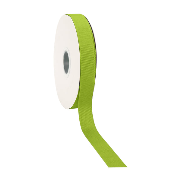 7/8" Textured Grosgrain Ribbon | Reseda Green (552) | 100 Yard Roll