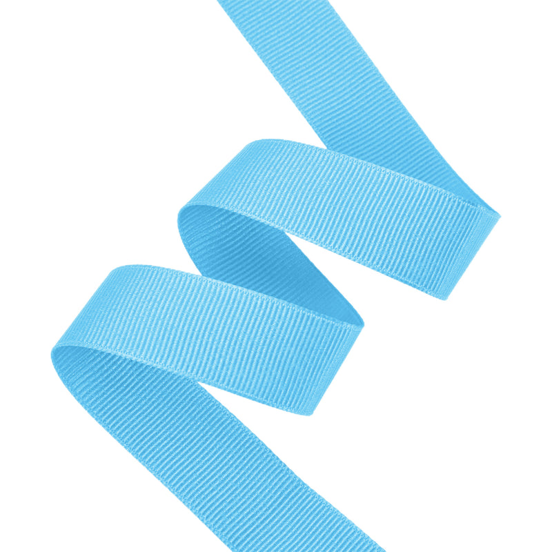 7/8" Textured Grosgrain Ribbon | Island Blue (328) | 100 Yard Roll