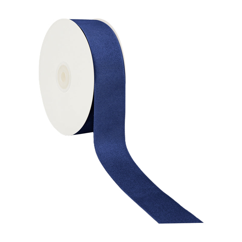 1 1/2" Textured Grosgrain Ribbon | Century Blue (353) | 50 Yard Roll