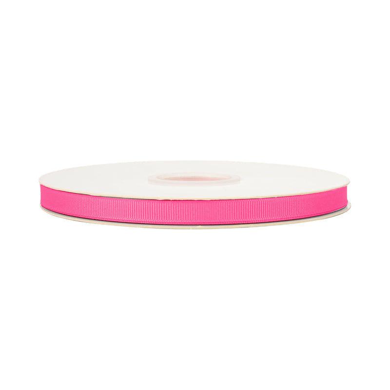 3/8" Textured Grosgrain Ribbon | Rose Pink (157) | 100 Yard Roll