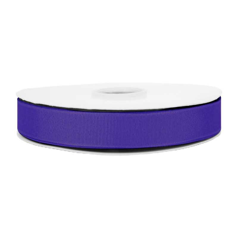 1 1/2" Textured Grosgrain Ribbon | Regal Purple (470) | 50 Yard Roll