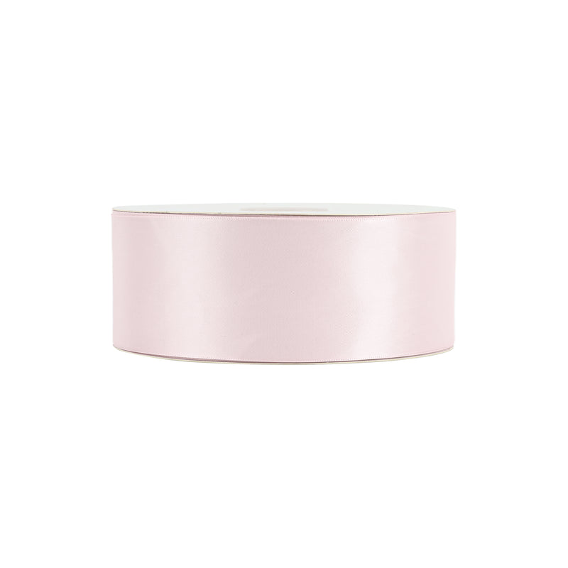 2" Double Face Satin Ribbon | Pearl Pink (123) | 25 Yard Roll