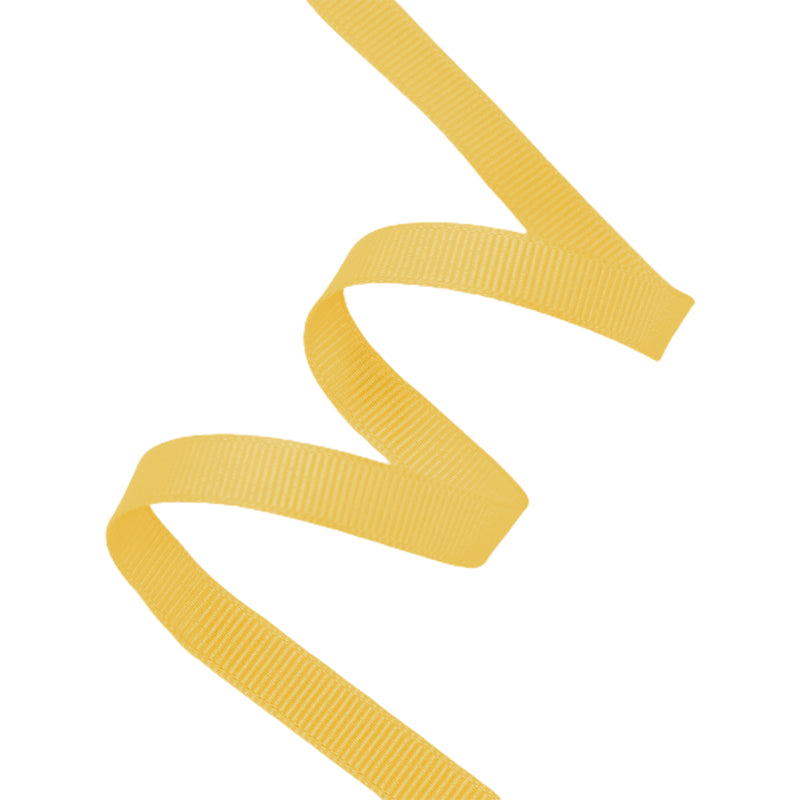 3/8" Textured Grosgrain Ribbon | Yellow Gold (660) | 100 Yard Roll