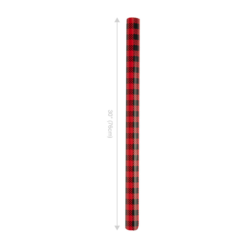 30" x 10' Holiday Wrapping Paper | Buffalo Plaid