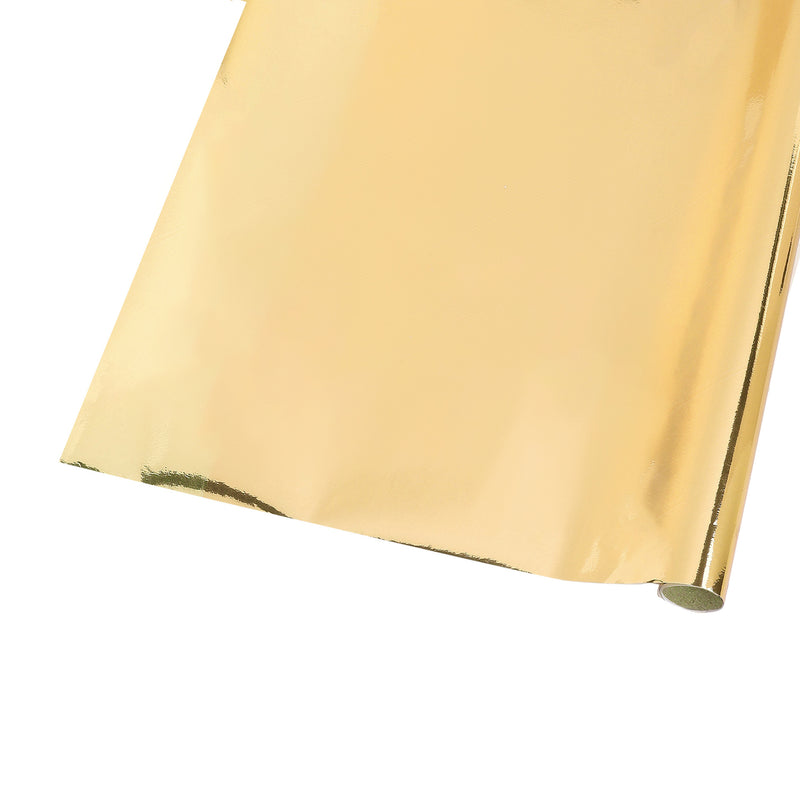 30" x 10' Holiday Wrapping Paper | Metallic Gold