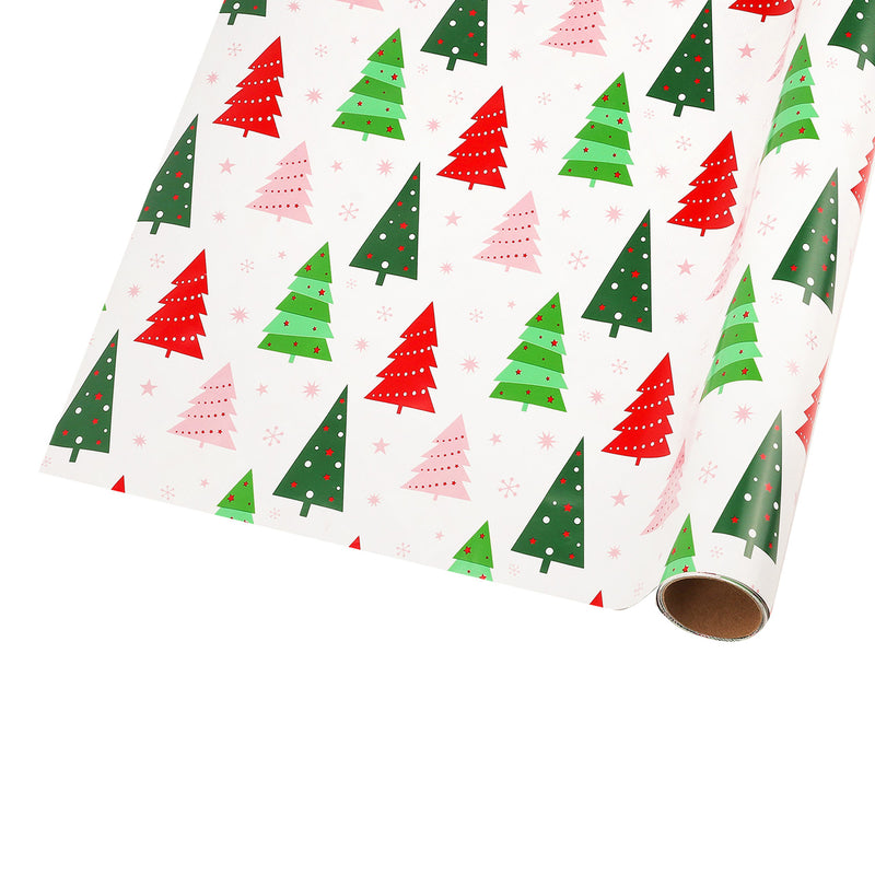 30" x 10' Holiday Wrapping Paper | Holiday Trees