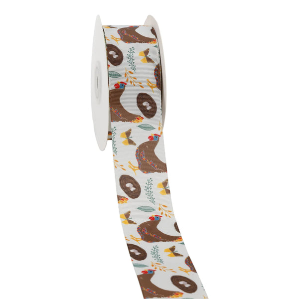 1 1/2" Printed Grosgrain Ribbon | Chicken Little (10013) | 20 Yard Roll